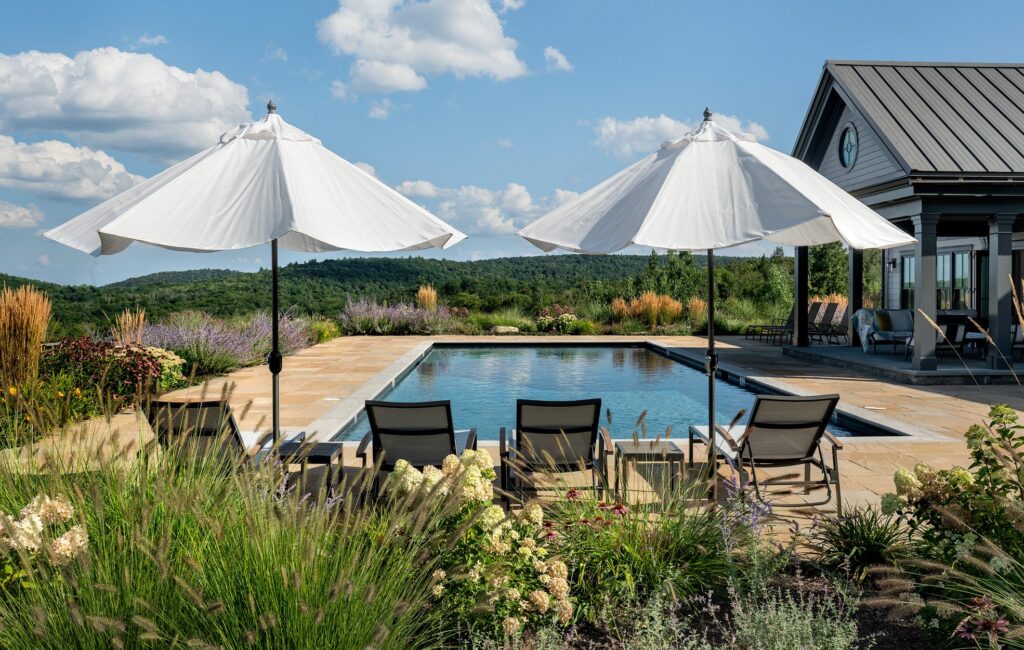 Pool Umbrellas & Loungers