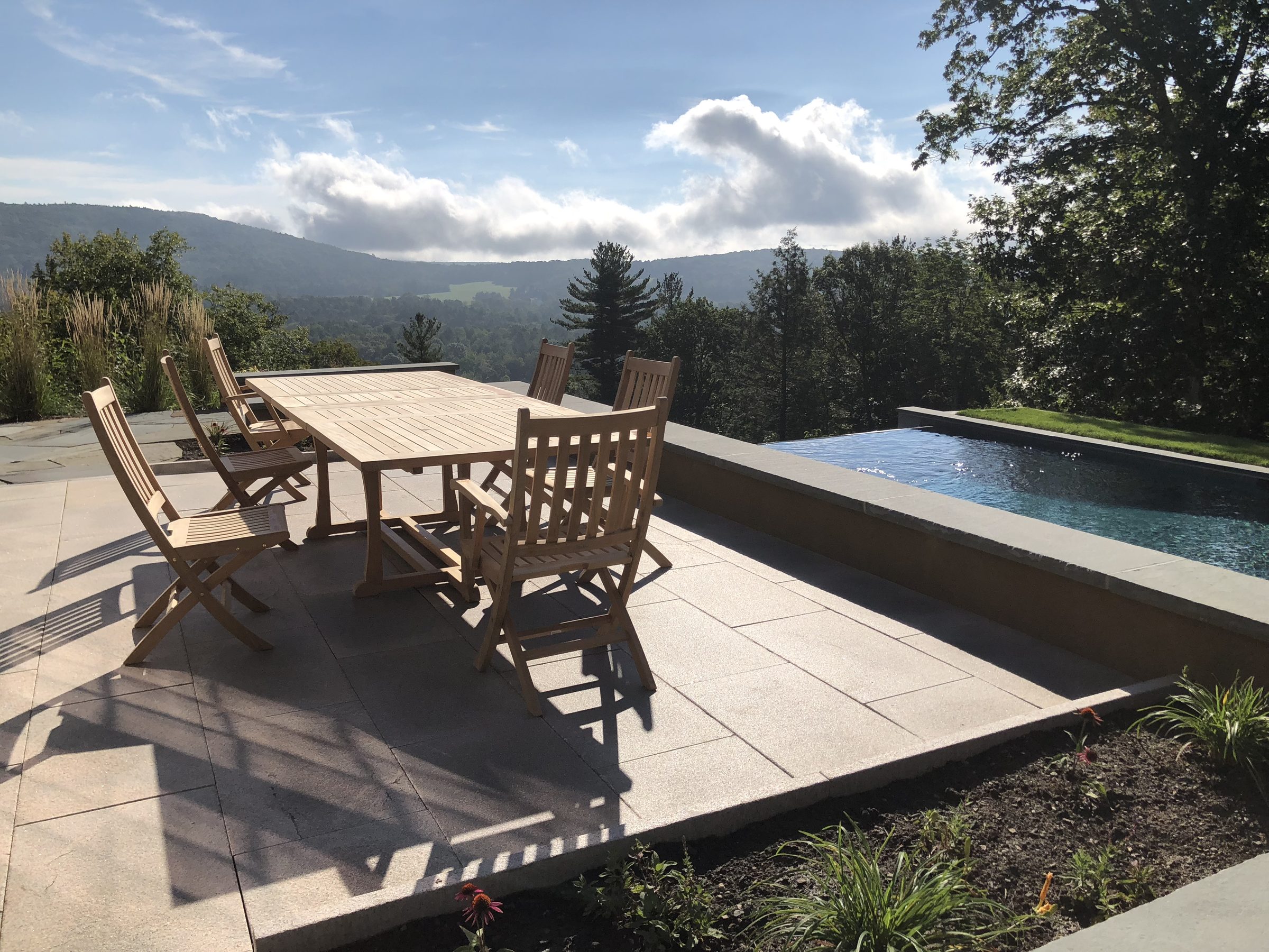 Poolside Teak Dining