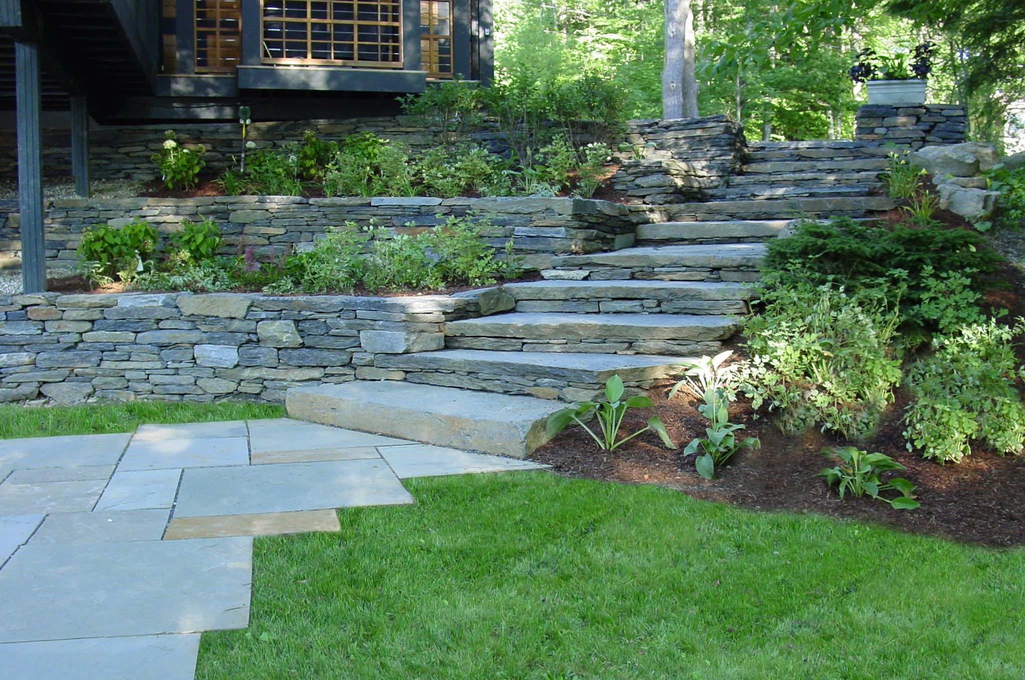 Stone Steps Dry Stack
